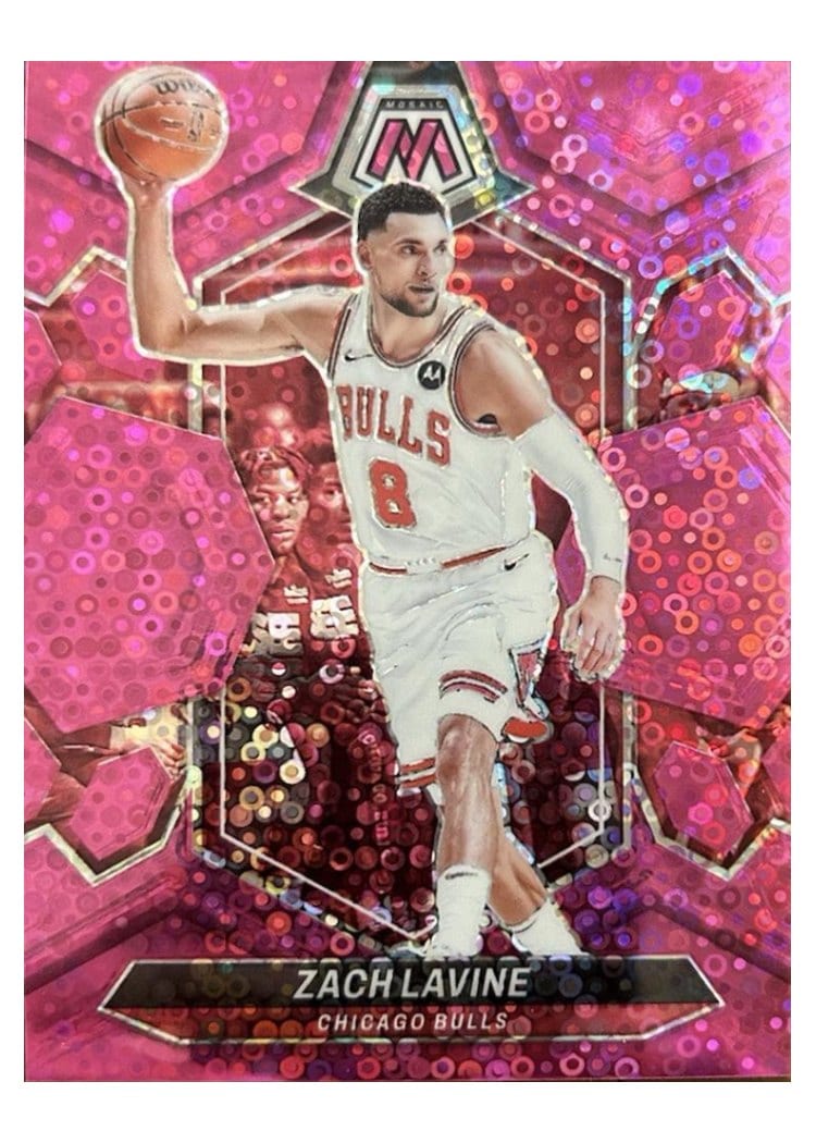 2023-24 Panini Mosaic Base Set Zach LaVine #100 card