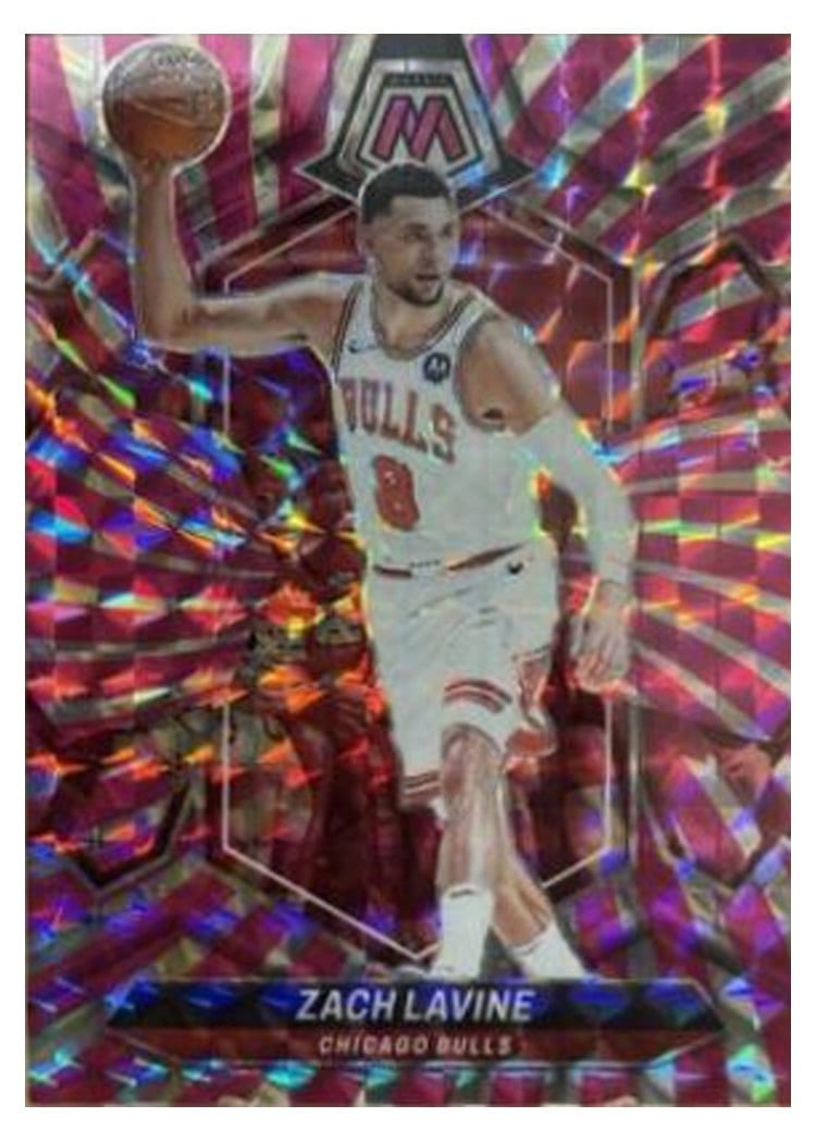 2023-24 Panini Mosaic Base Set Zach LaVine #100 card