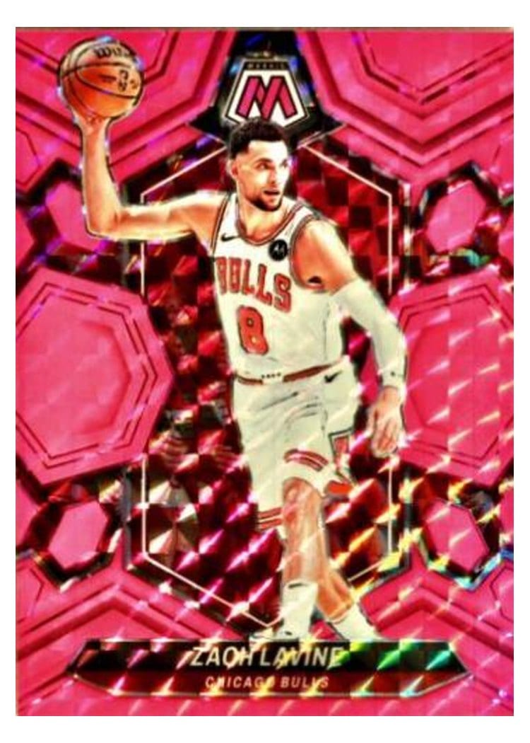 2023-24 Panini Mosaic Base Set Zach LaVine #100 card