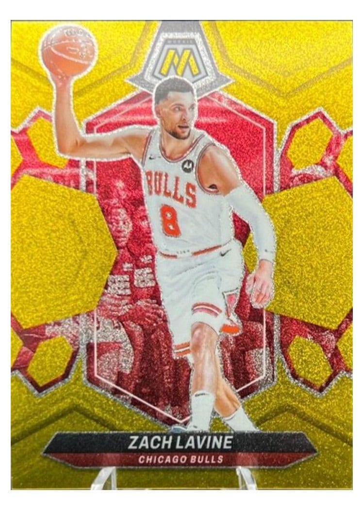 2023-24 Panini Mosaic Base Set Zach LaVine #100 card