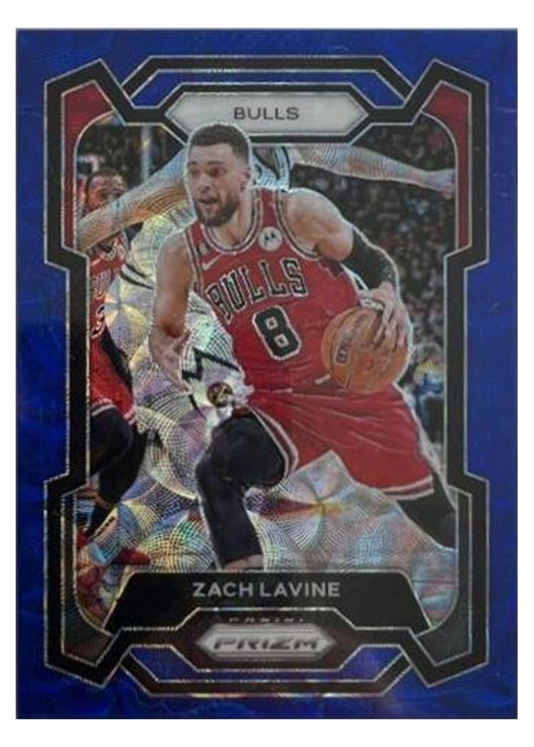 2023-24 Panini Prizm Base Set Zach LaVine #72 card