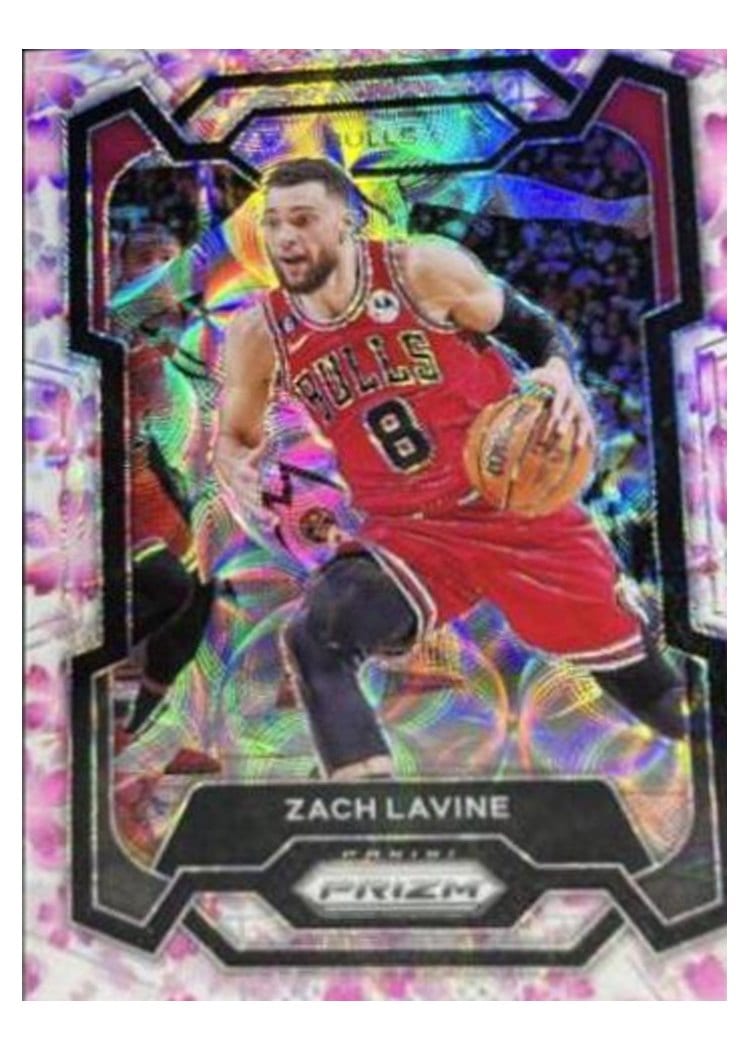 2023-24 Panini Prizm Base Set Zach LaVine #72 card