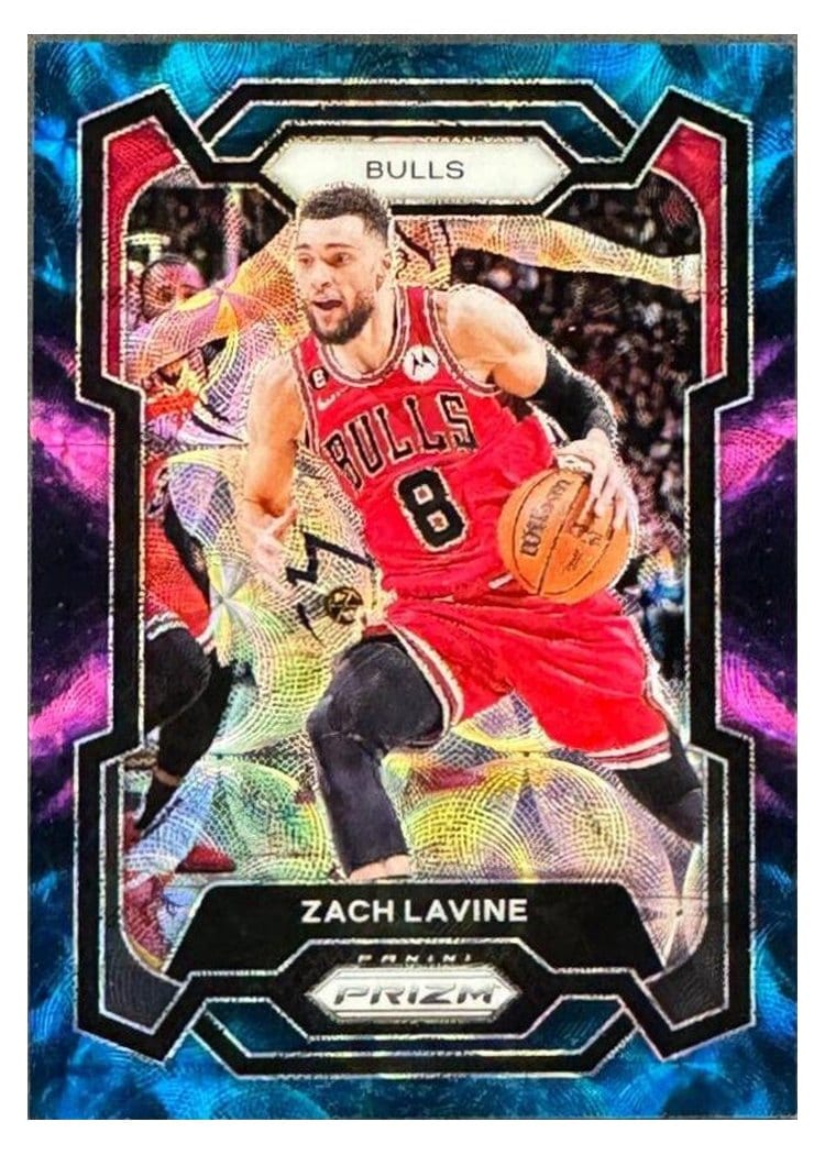 2023-24 Panini Prizm Base Set Zach LaVine #72 card
