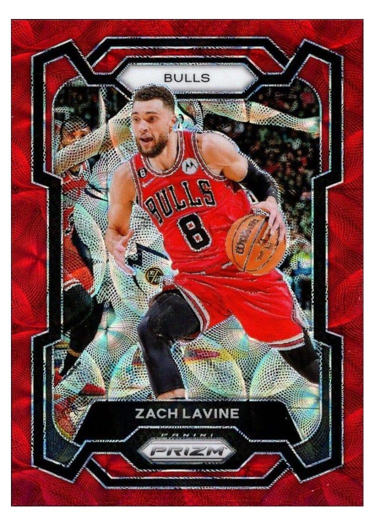 2023-24 Panini Prizm Base Set Zach LaVine #72 card