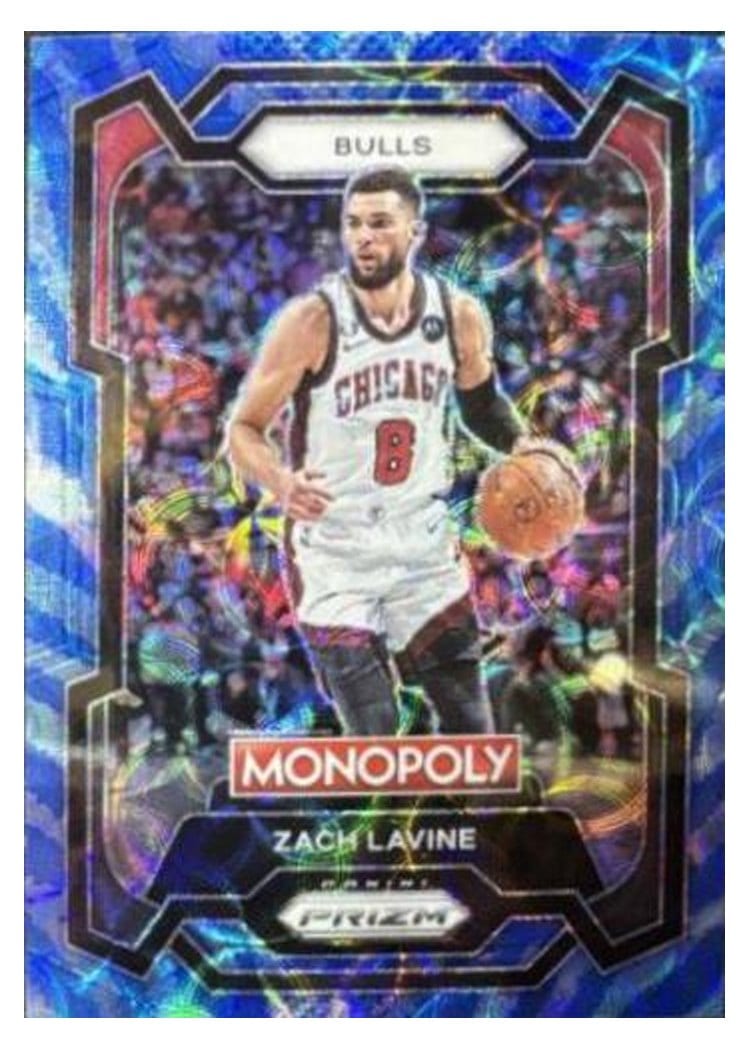 2023-24 Panini Prizm Base Set Zach LaVine #72 card