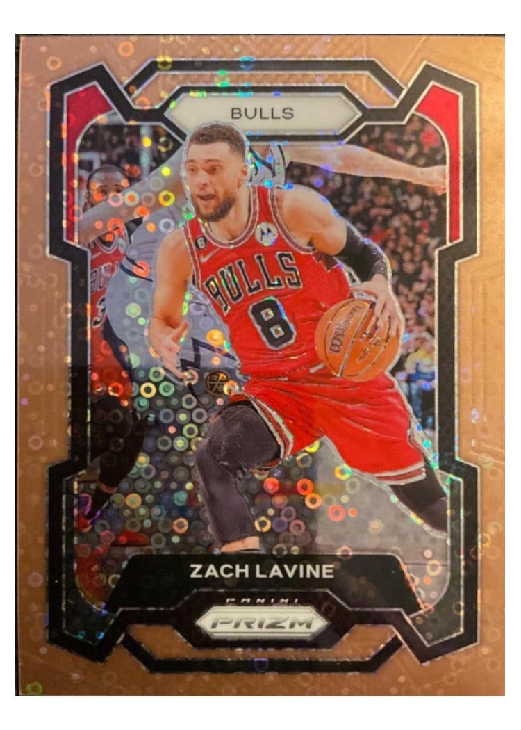 2023-24 Panini Prizm Base Set Zach LaVine #72 card