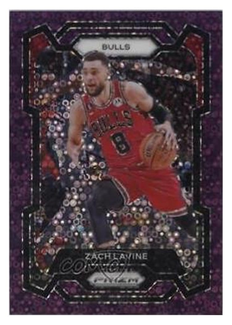 2023-24 Panini Prizm Base Set Zach LaVine #72 card