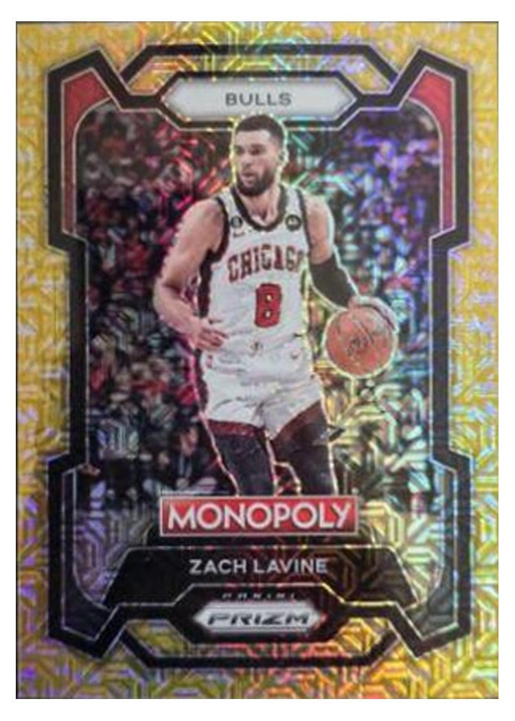 2023-24 Panini Prizm Base Set Zach LaVine #72 card