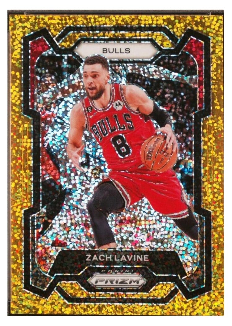 2023-24 Panini Prizm Base Set Zach LaVine #72 card