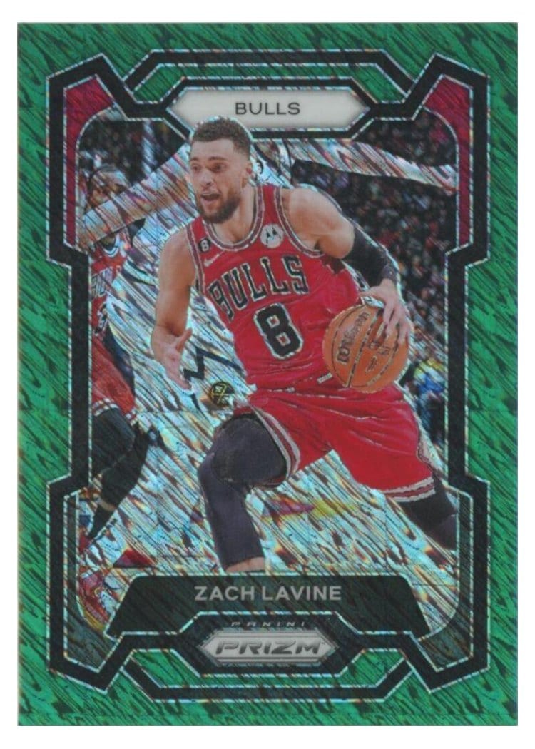 2023-24 Panini Prizm Base Set Zach LaVine #72 card