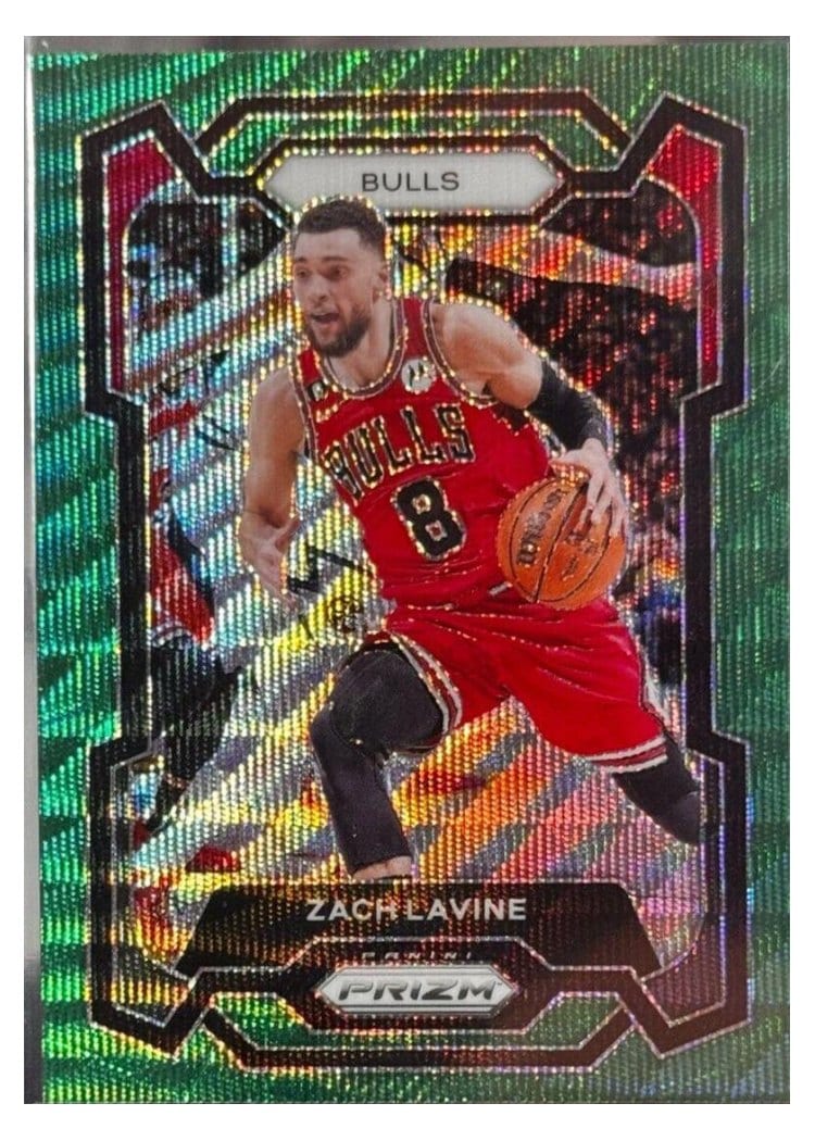 2023-24 Panini Prizm Base Set Zach LaVine #72 card