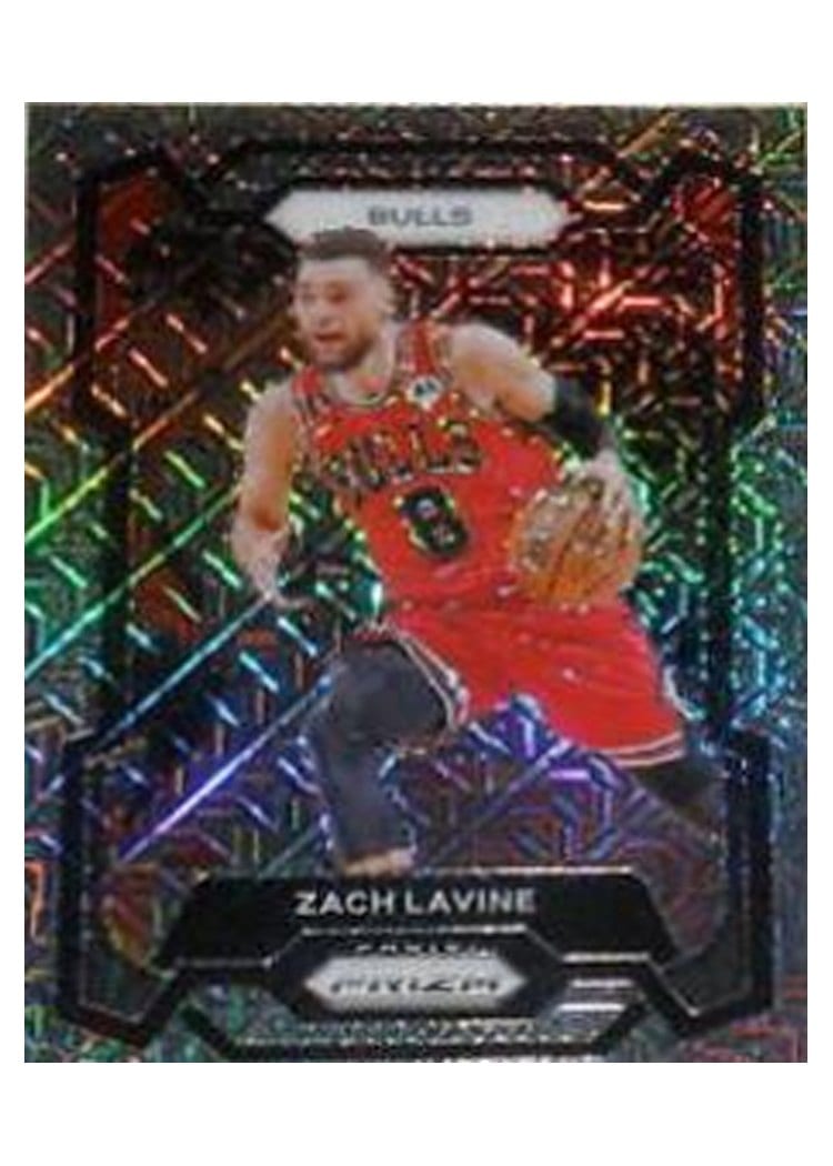 2023-24 Panini Prizm Base Set Zach LaVine Mojo #72 card