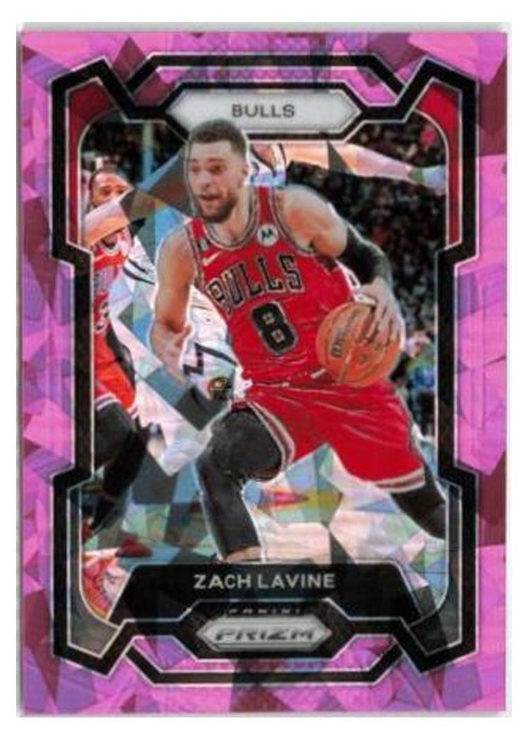 2023-24 Panini Prizm Base Set Zach LaVine #72 card
