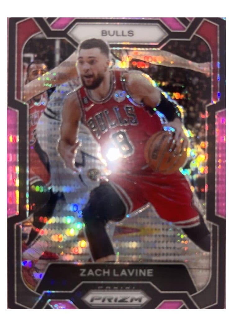 2023-24 Panini Prizm Base Set Zach LaVine #72 card