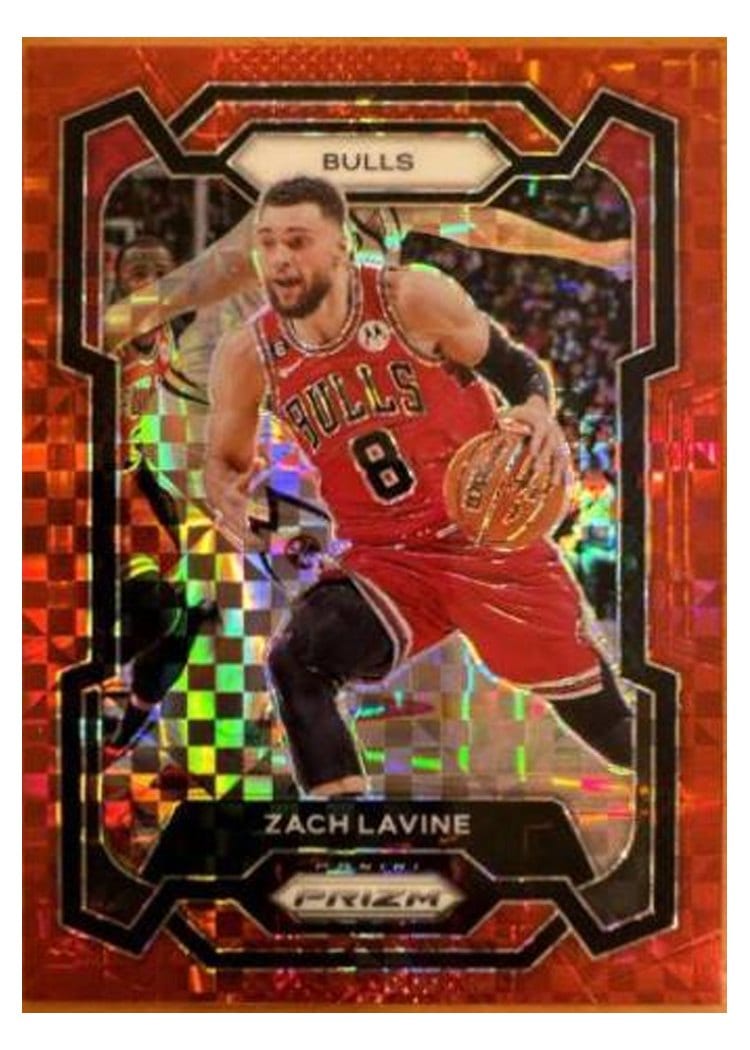 2023-24 Panini Prizm Base Set Zach LaVine #72 card