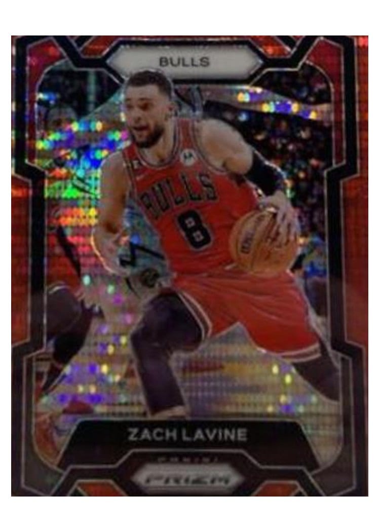 2023-24 Panini Prizm Base Set Zach LaVine #72 card