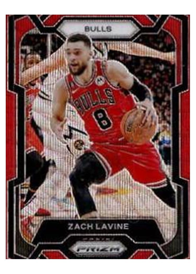 2023-24 Panini Prizm Base Set Zach LaVine #72 card