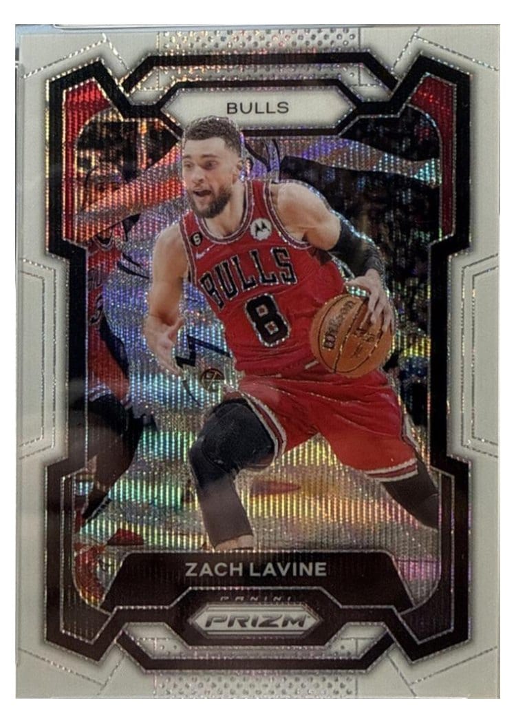 2023-24 Panini Prizm Base Set Zach LaVine #72 card