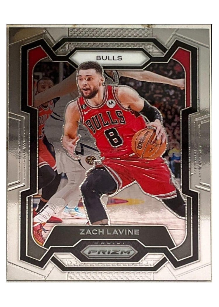2023-24 Panini Prizm Base Set Zach LaVine #72 card