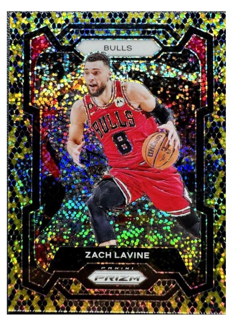 2023-24 Panini Prizm Base Set Zach LaVine #72 card