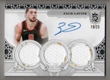 2023-24 Topps Royalty Superior Jersey Signatures Zach LaVine #SJS-ZL card