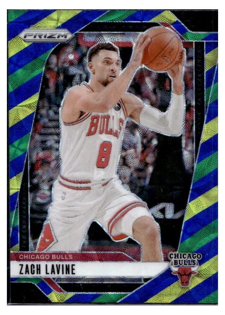 2024-25 Panini Prizm Base Set Zach LaVine #192 card