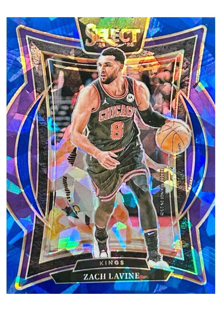 2024-25 Panini Select Base Set Zach LaVine #10 card