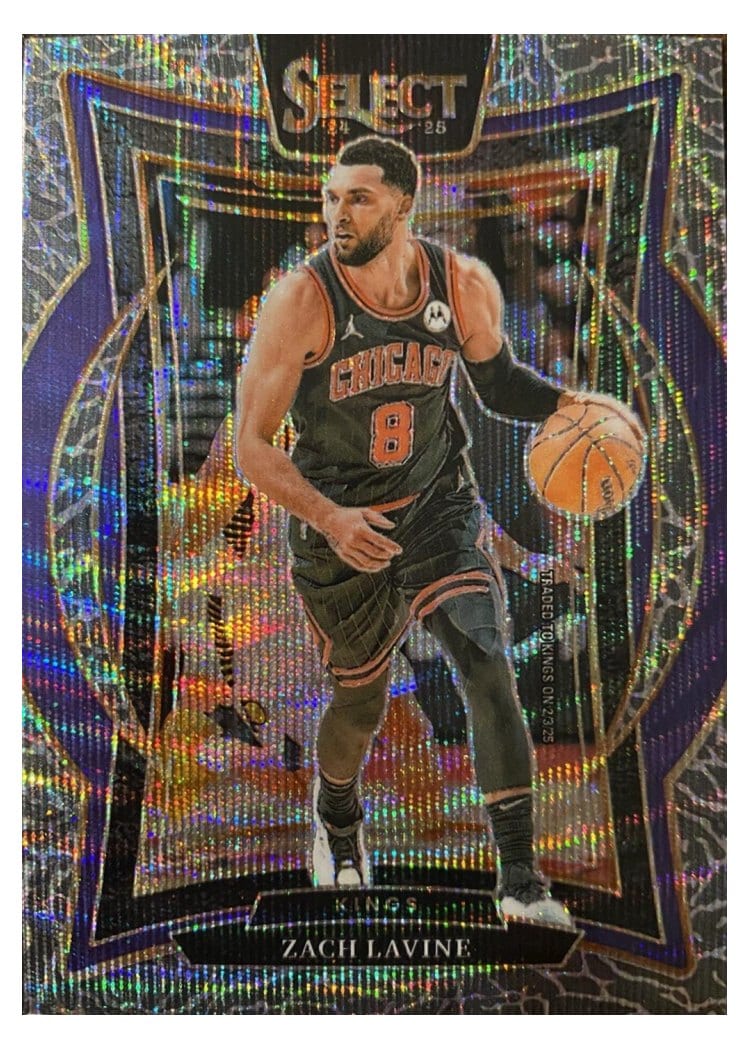 2024-25 Panini Select Base Set Zach LaVine #10 card