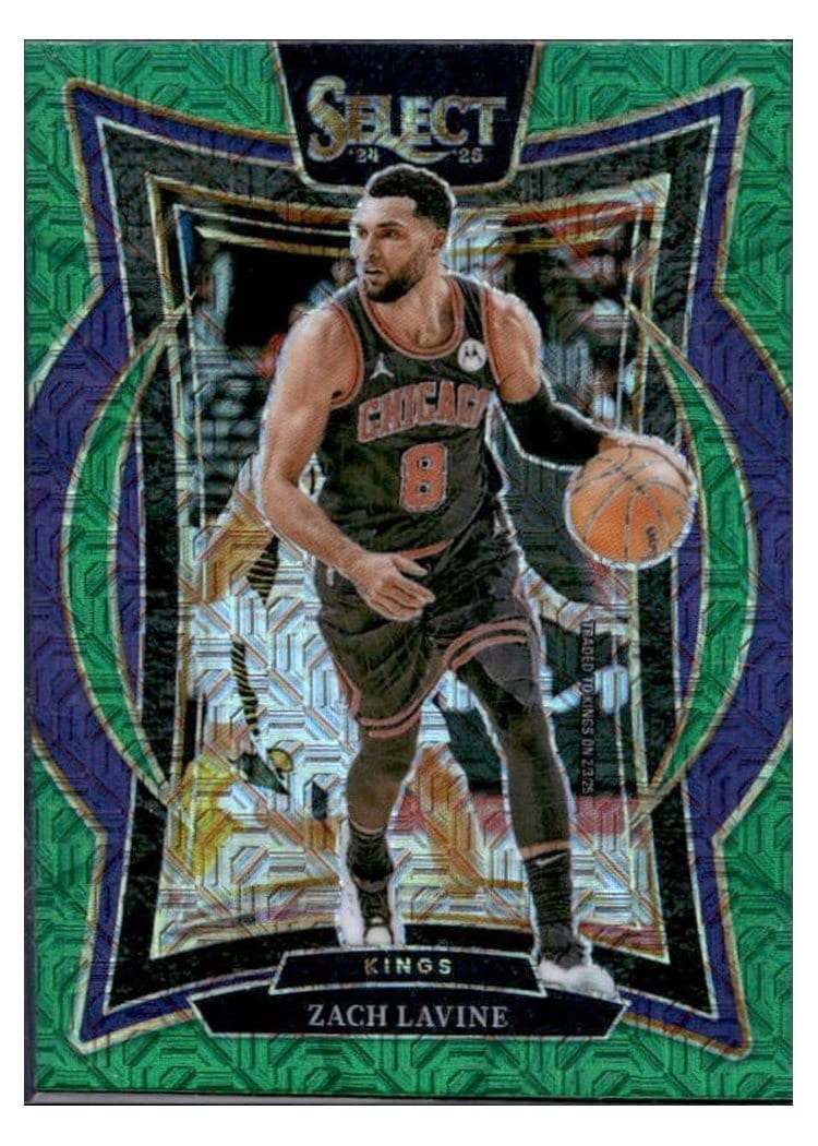 2024-25 Panini Select Base Set Zach LaVine #10 card