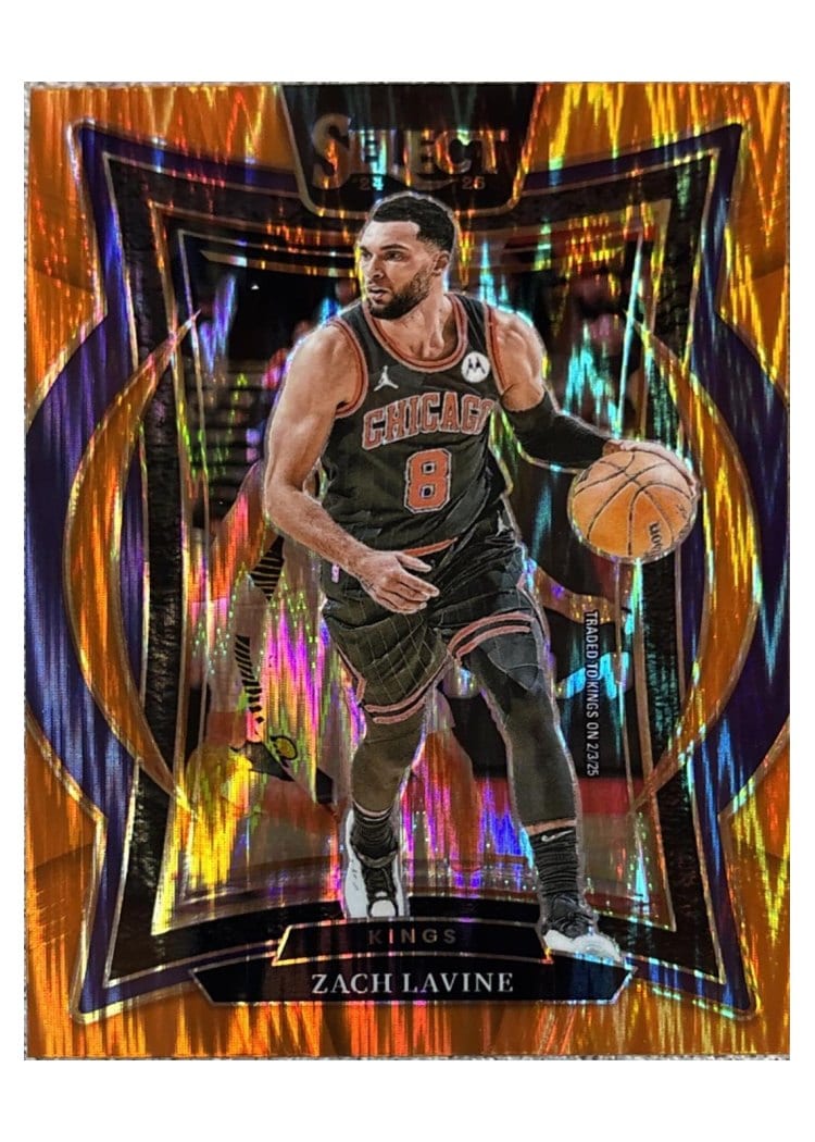 2024-25 Panini Select Base Set Zach LaVine #10 card