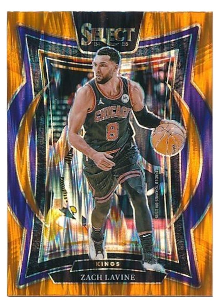 2024-25 Panini Select Base Set Zach LaVine #10 card