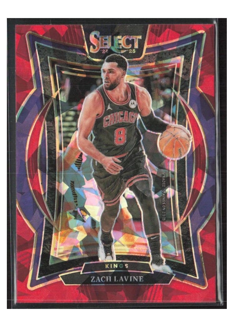 2024-25 Panini Select Base Set Zach LaVine #10 card
