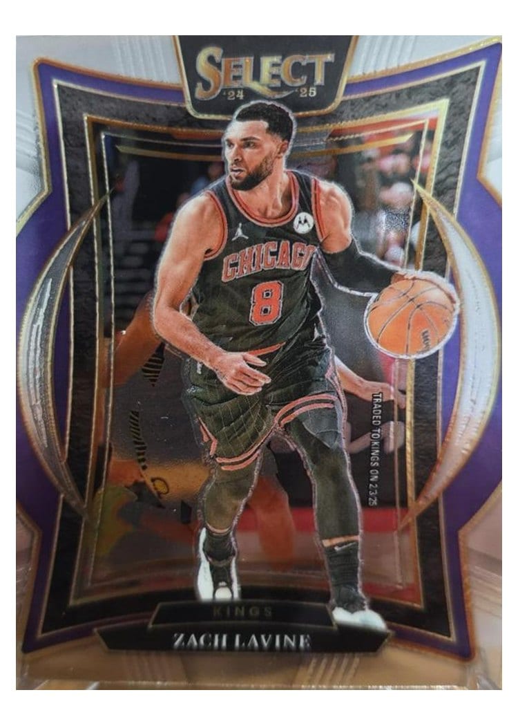 2024-25 Panini Select Base Set Zach LaVine #10 card