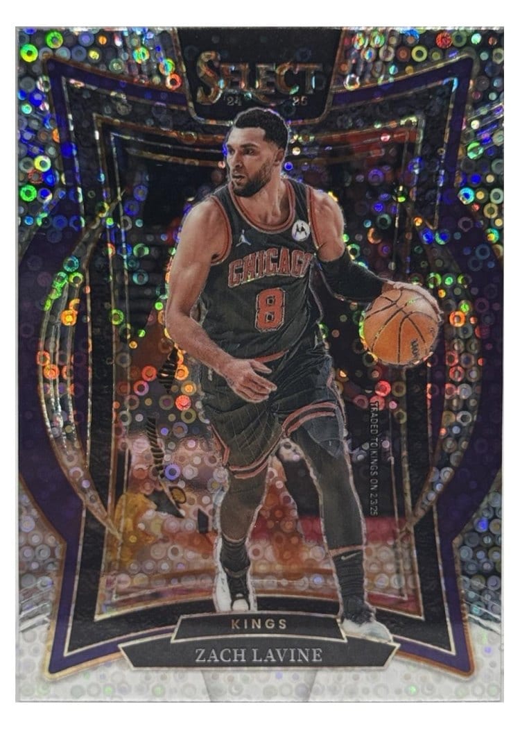 2024-25 Panini Select Base Set Zach LaVine #10 card