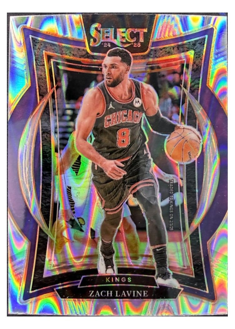 2024-25 Panini Select Base Set Zach LaVine #10 card