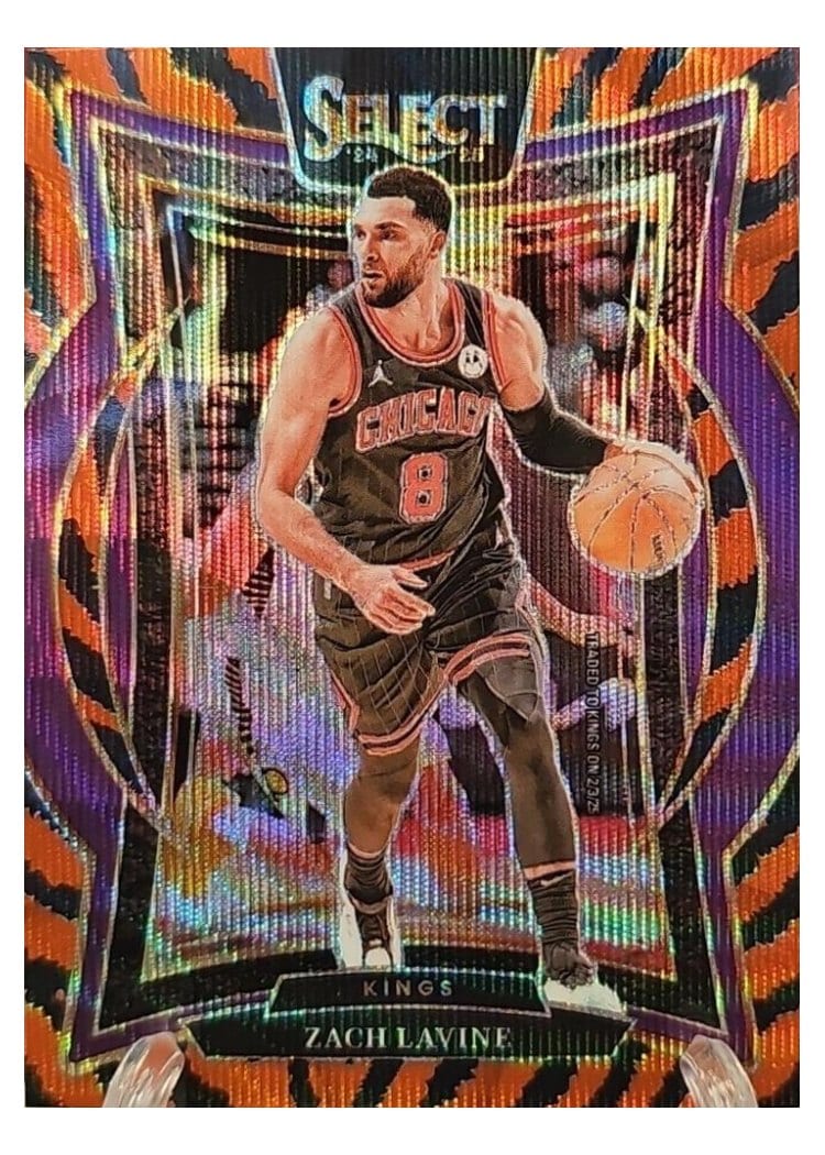 2024-25 Panini Select Base Set Zach LaVine #10 card