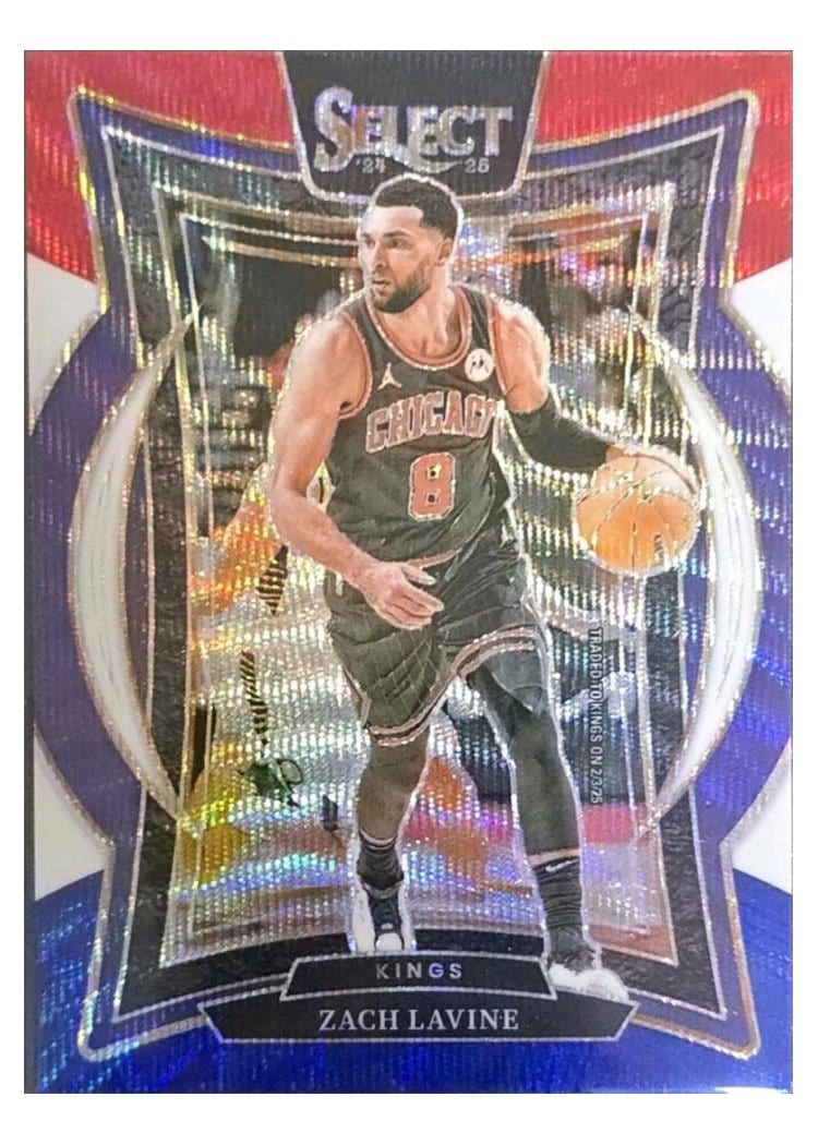 2024-25 Panini Select Base Set Zach LaVine #10 card