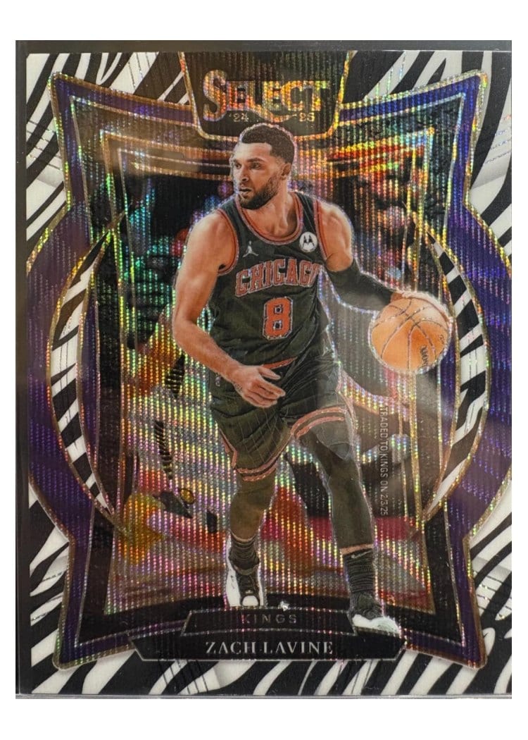 2024-25 Panini Select Base Set Zach LaVine #10 card