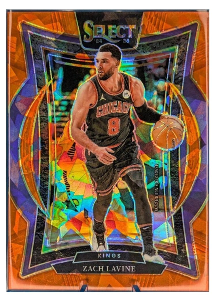 2024-25 Panini Select Base Set Zach LaVine #10 card