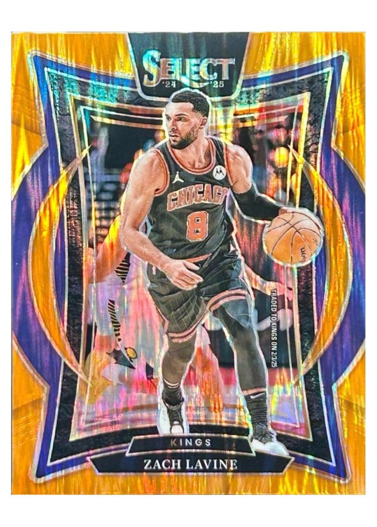 2024-25 Panini Select Base Set Zach LaVine #10 card