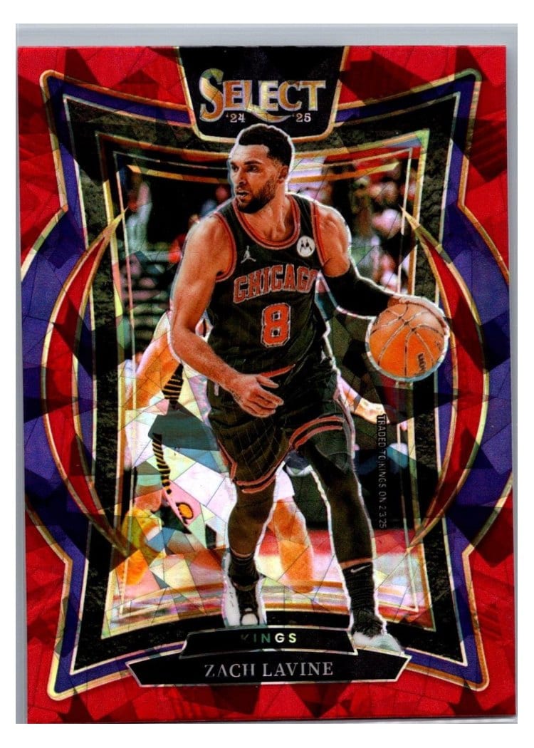 2024-25 Panini Select Base Set Zach LaVine #10 card