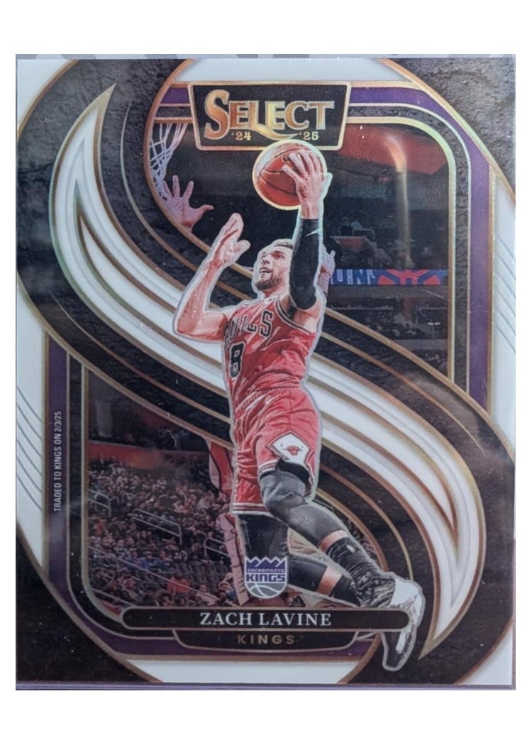 2024-25 Panini Select Base Set Zach LaVine #10 card