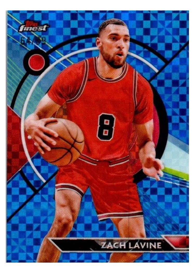 2024-25 Panini Select Base Set Zach LaVine #10 card