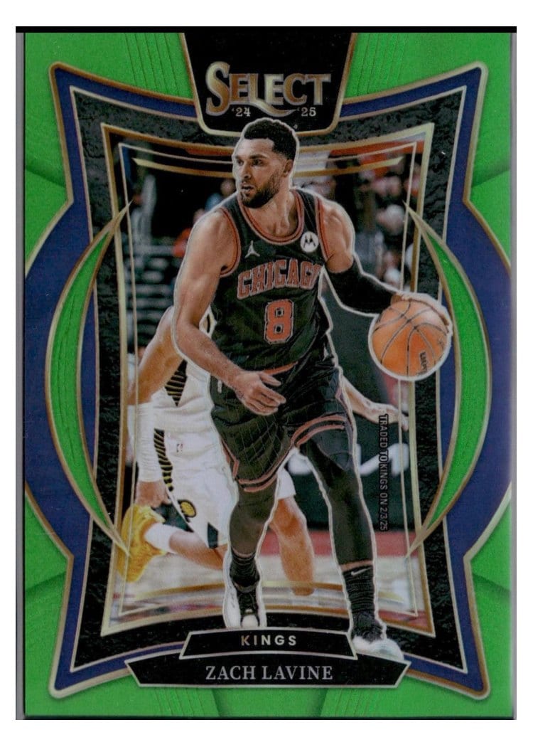 2024-25 Panini Select Base Set Zach LaVine #10 card