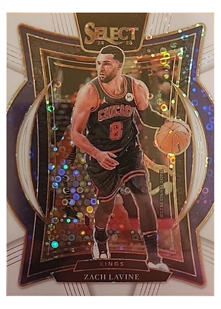 2024-25 Panini Select Base Set Zach LaVine #10 card