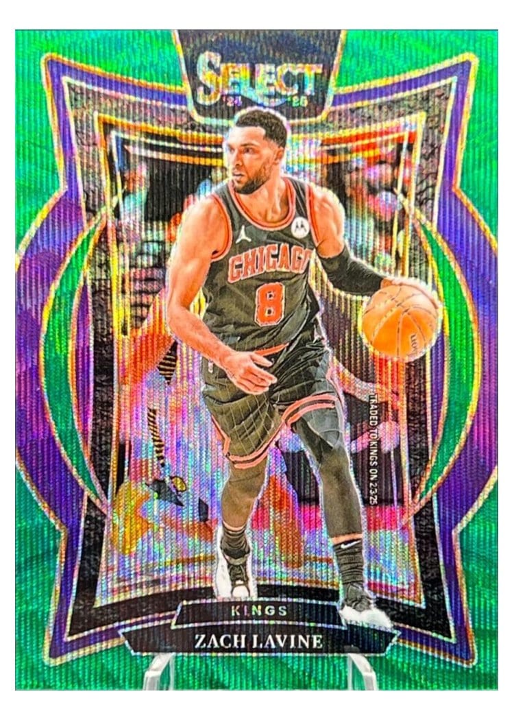 2024-25 Panini Select Base Set Zach LaVine #10 card