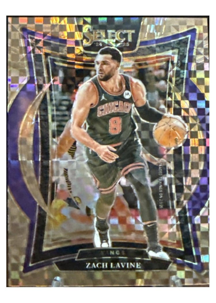 2024-25 Panini Select Base Set Zach LaVine #10 card
