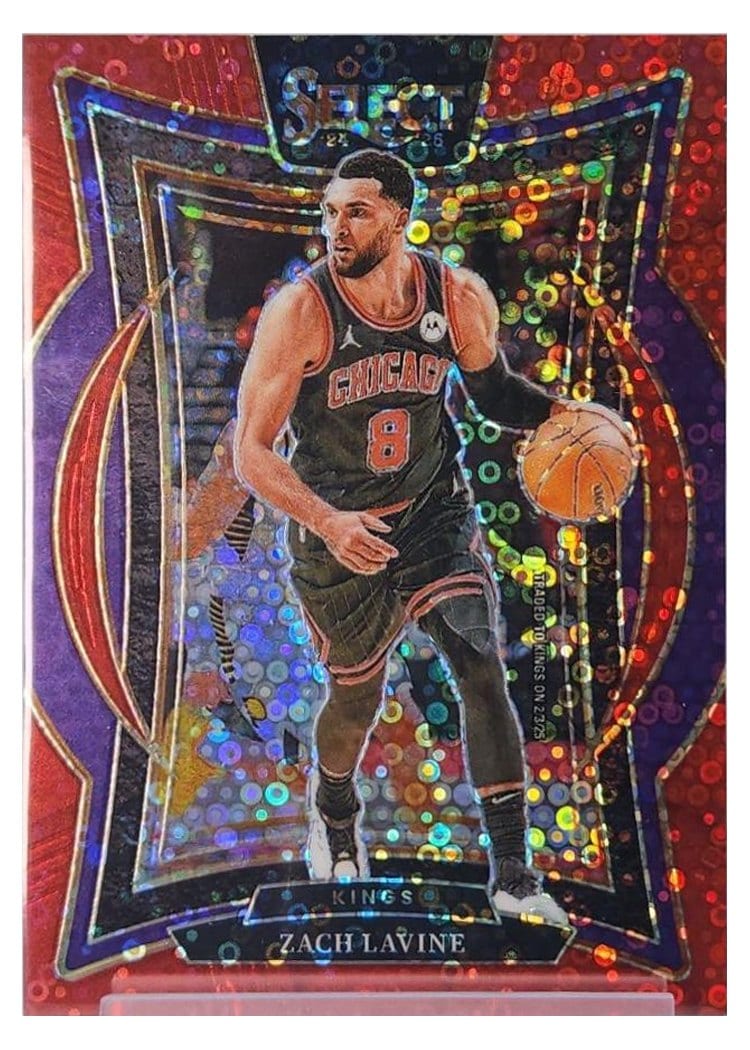 2024-25 Panini Select Base Set Zach LaVine #10 card