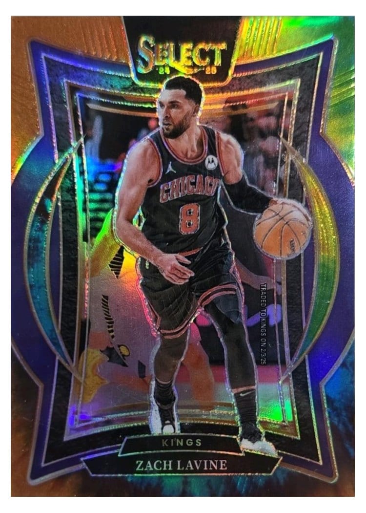 2024-25 Panini Select Base Set Zach LaVine #10 card