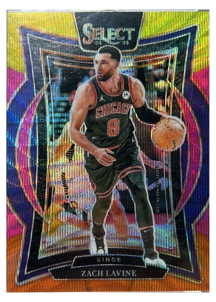 2024-25 Panini Select Base Set Zach LaVine #10 card